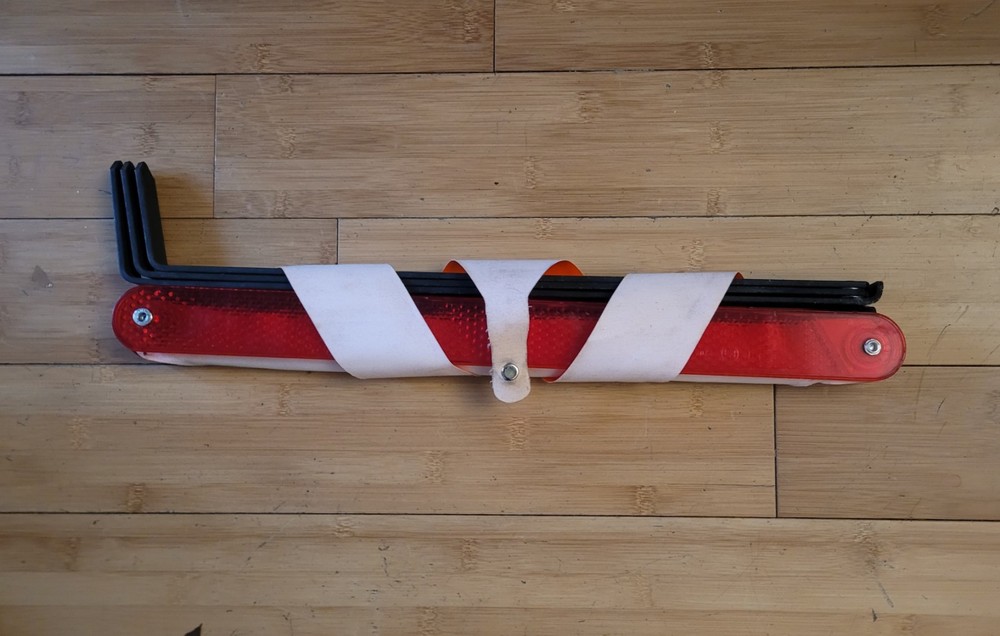 Vehicle Emergency Breakdown Safety Warning Reflective Folding Hazard Triangle