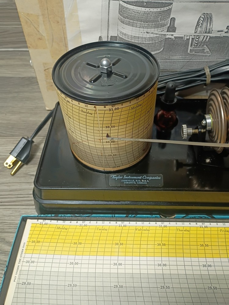 Taylor Weather Hawk Stormscope Barometer #2354
