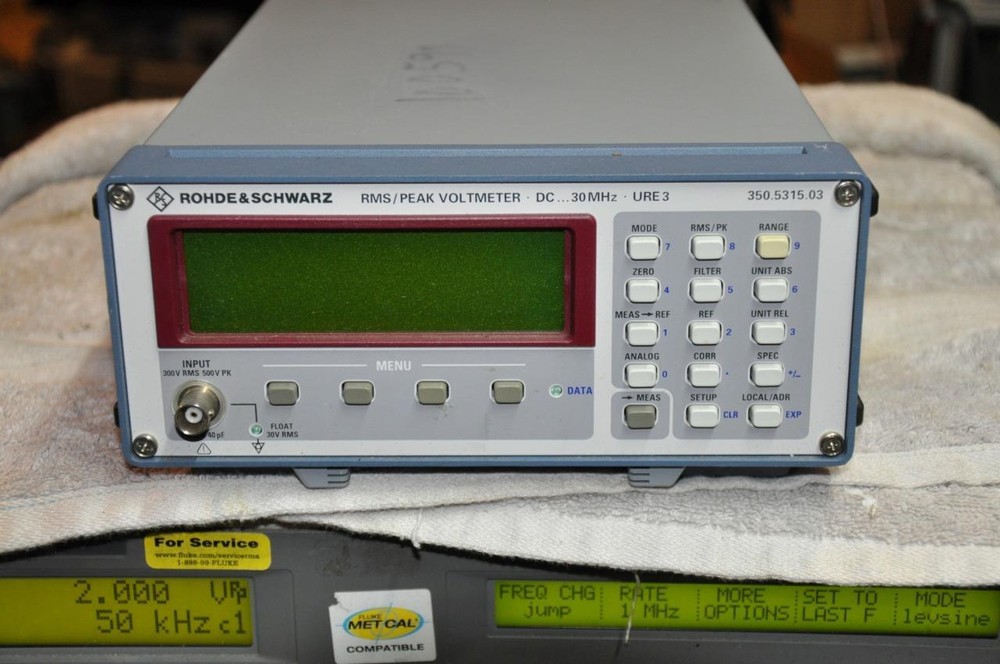 Rohde & Schwarz URE3 30 MHz RMS Voltmeter