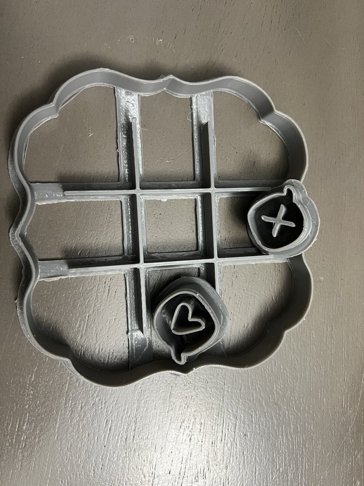 Tic Tac Toe Cookie Cutter