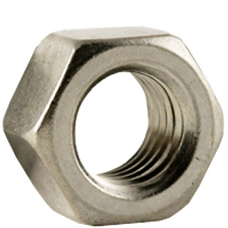 1/4"-20 Hex Nuts, UNC, 18-8 Stainless, 25 Pack
