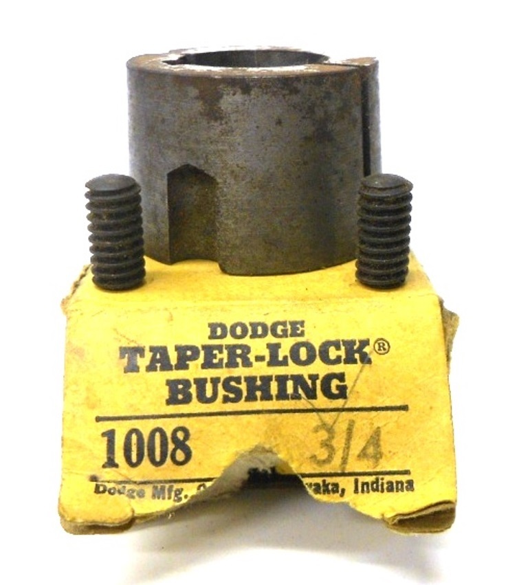 DODGE TAPER-LOCK BUSHING, #1008, 3/4"
