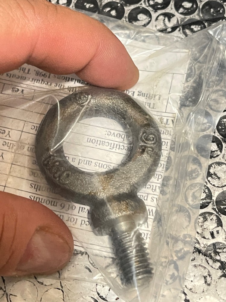 Eyebolt  swl M10  CE  H6(L3)