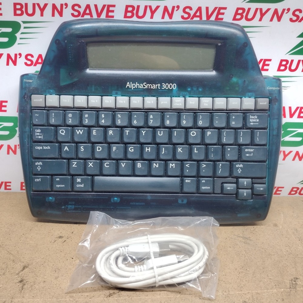 AlphaSmart 3000 Portable Digital Word Processor Typewriter
