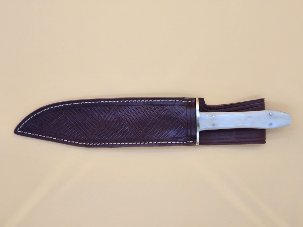 Coffin Handle Bowie Bone Handle Frontier Pioneers Mountain Man Rendezvous