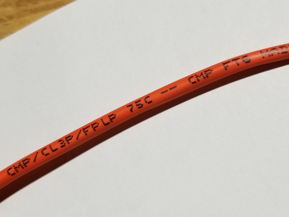 Southwire/Tappan 22/4C Stranded Security/Control Cable Plenum Orange /100ft