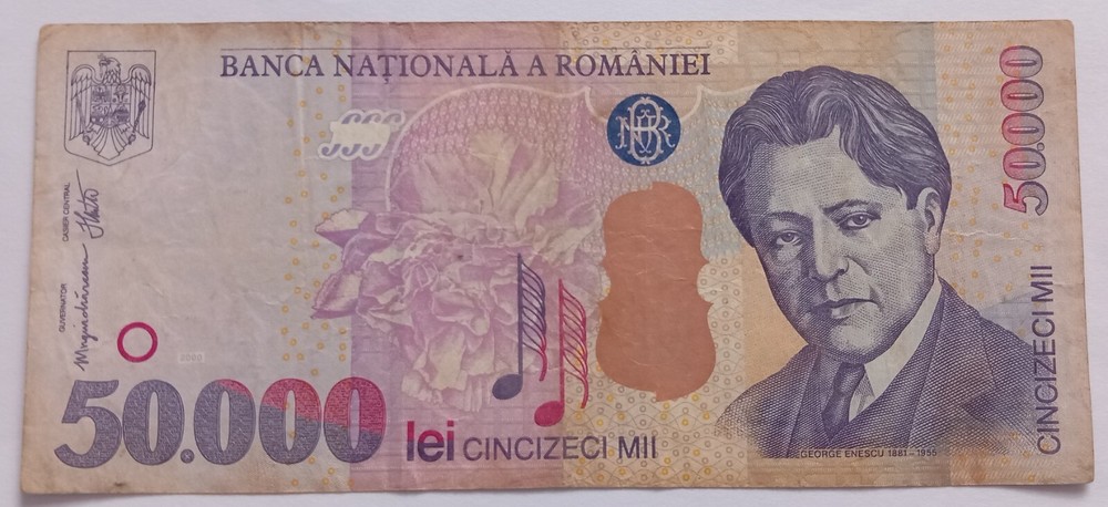 Romania , 50.000 Lei 2000