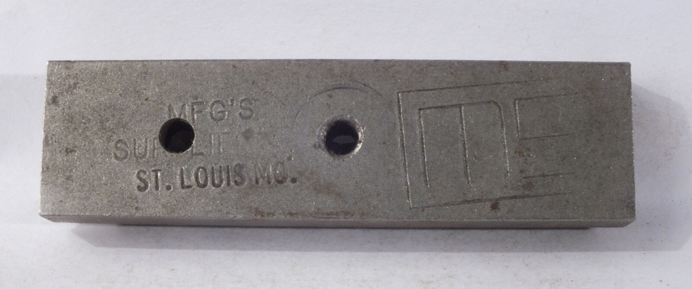 BRISTOL SHOE: Steel Leather Stamp: CMS