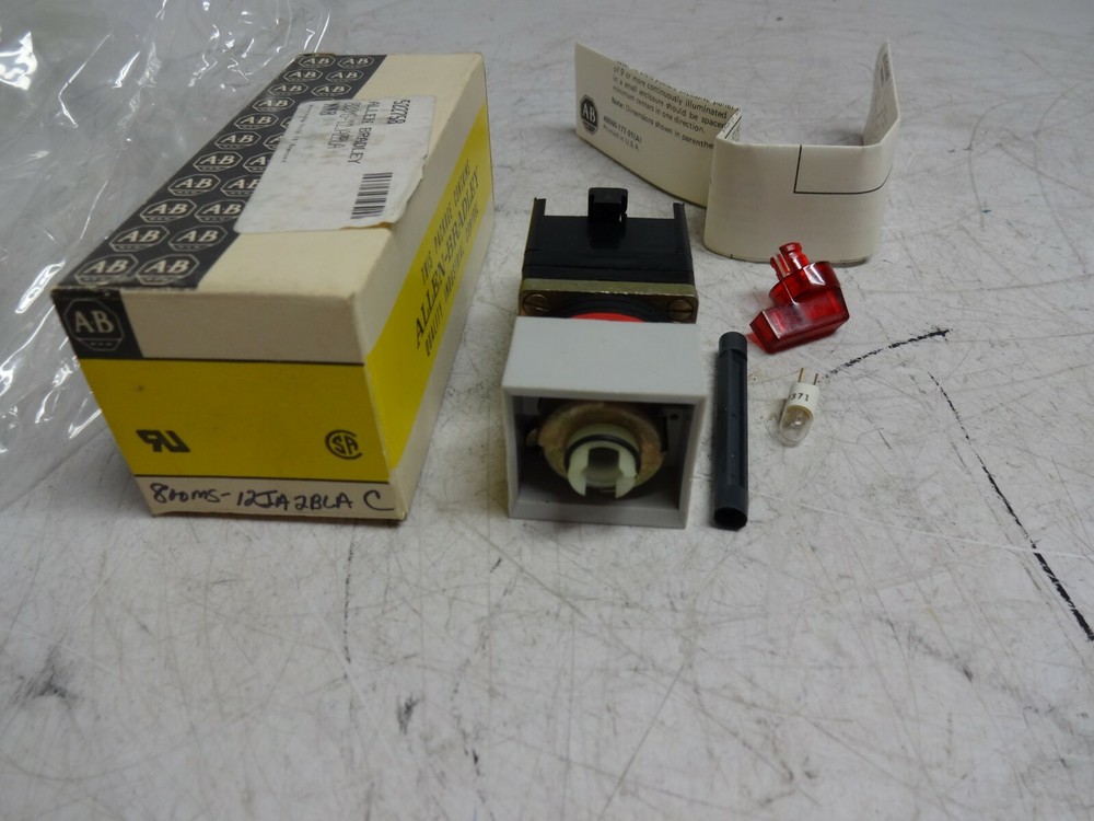 800MS-12JA2BLA 800MS-12JX2B SELECTOR SWITCH