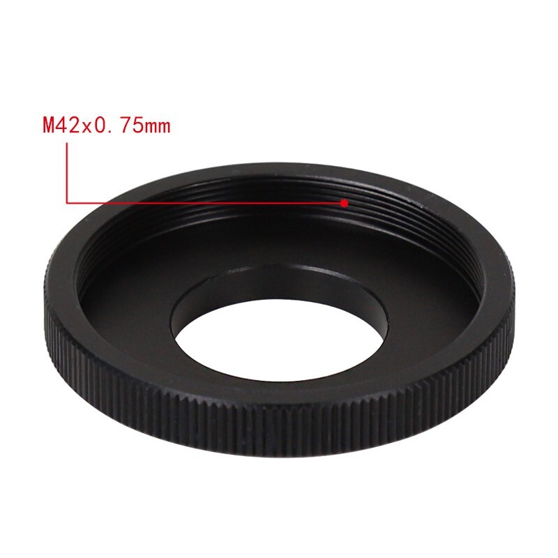 Astronomical Telescope Camera Adapter Thread External C-Mount to T2 M42x0.75mm