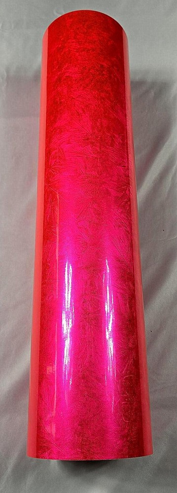 Fluorescent Pink Galvanized Sign Vinyl Plotter Cutter 24" x 10 ft