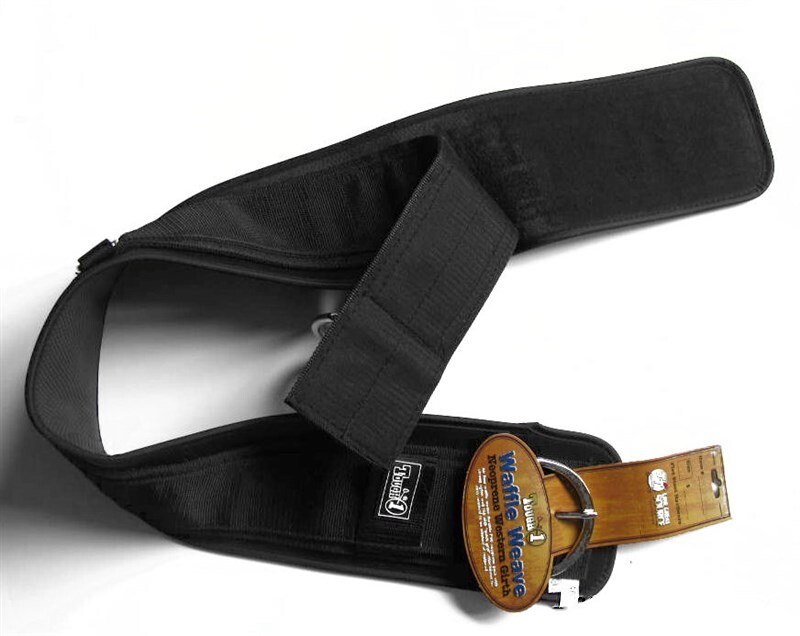 Draft Horse Western Saddle Girth - 46 Inch - Waffle Weave