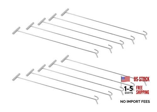 (10 Pack) Heavy Duty Chrome Fifth Wheel Pin Puller w/Hook 34" 10 - Pack