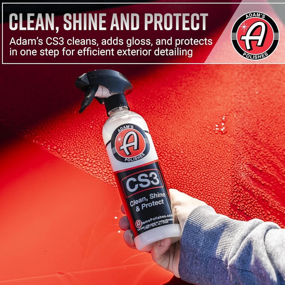 Essential Car Detailing Kit - 14 Pc Wash, Shine, Protect Tools