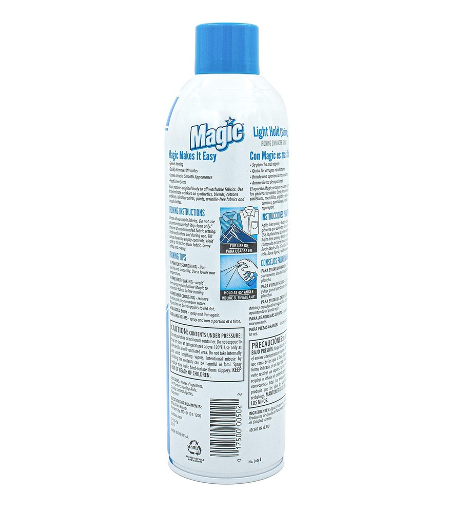 Sizing Light Body Starch – No Flaking or Clogging! Light Ironing Starch – 20o...