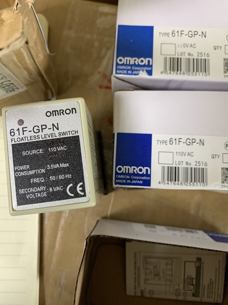 1PC Omron 61F-GP-N 110V Floatless Level Switch 61FGPN Free Shipping