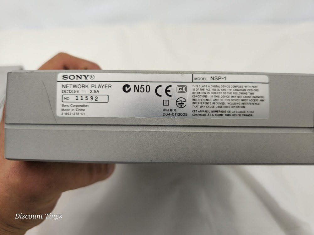 Sony NSP-1 Network Player