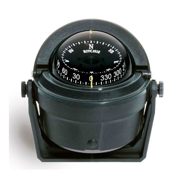 Ritchie Voyager Bracket Mount Compass | Black | RIT-B-81