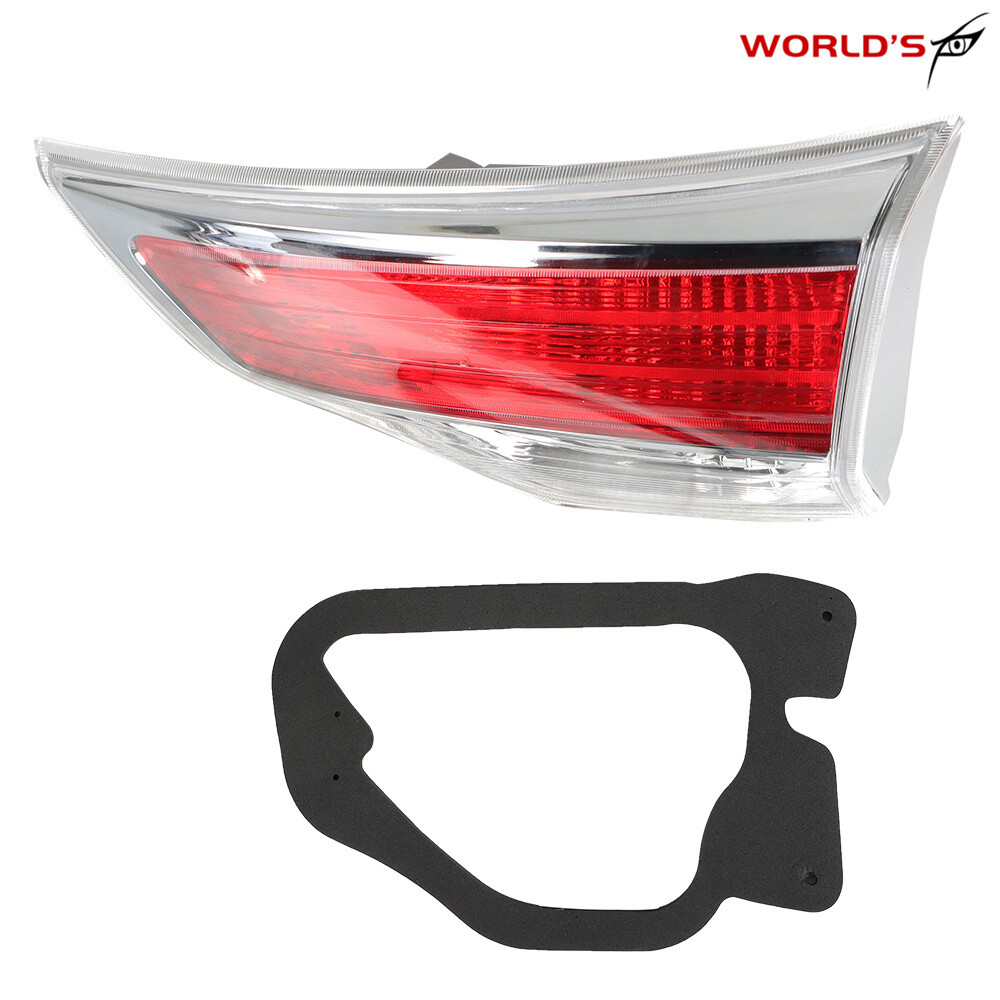 2PCS Fit For 2014-2016 Toyota Highlander Tail Light Inner Driver+Passenger Side