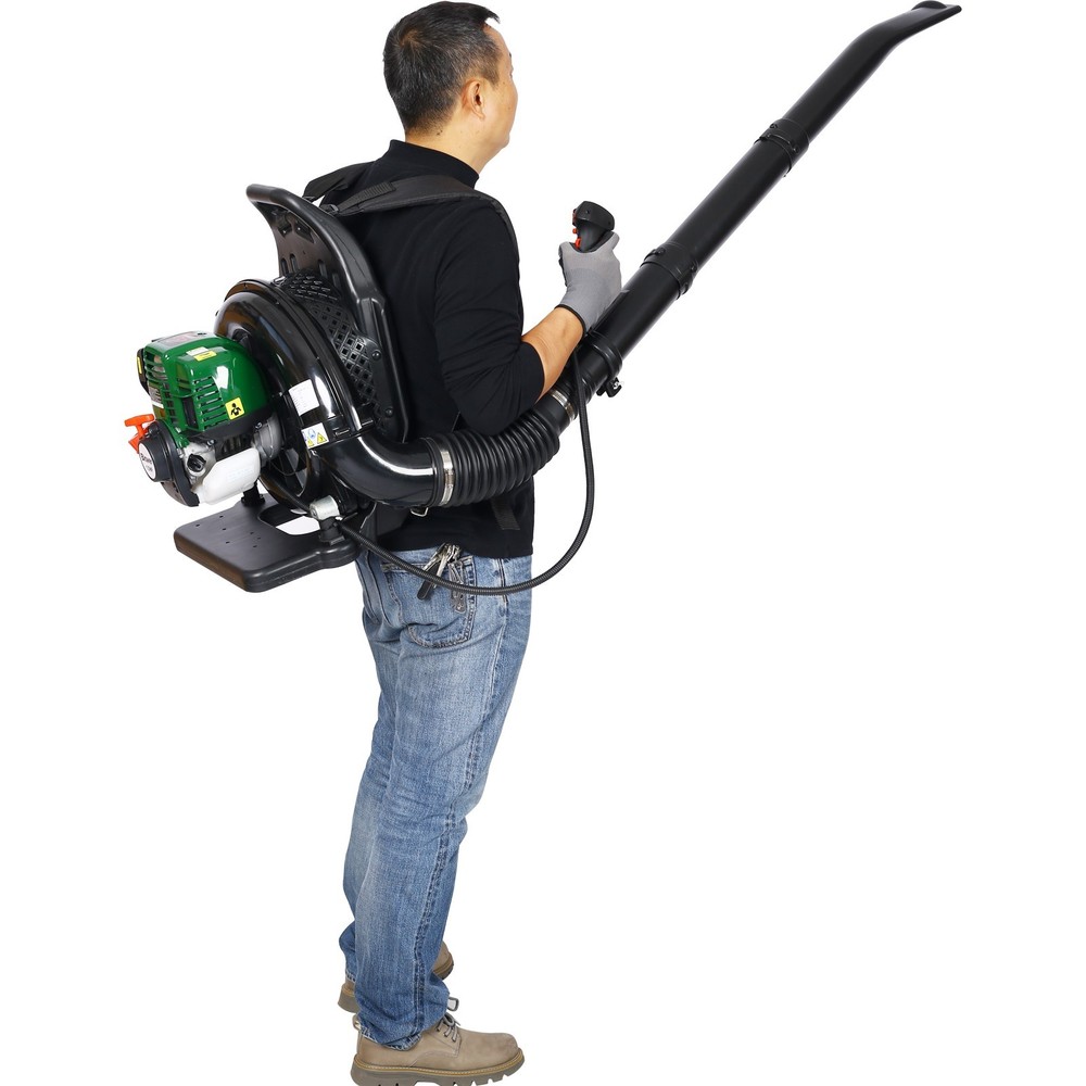 4-Stroke Backpack Leaf Blower 37.7cc 1.5HP 580CFM Super Light 16.5lbs