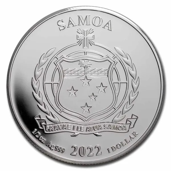 2022 The Flash 1/2 oz silver coin