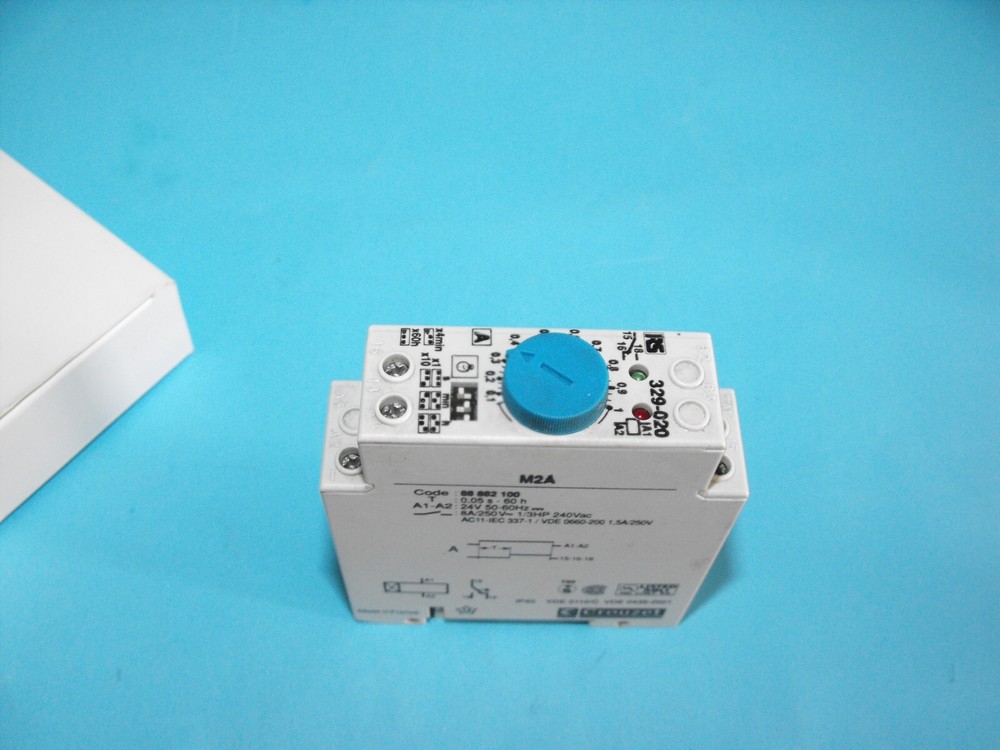 Crouzet RS 329-020.Timer Relay.M2A.CODE 88882100.USED