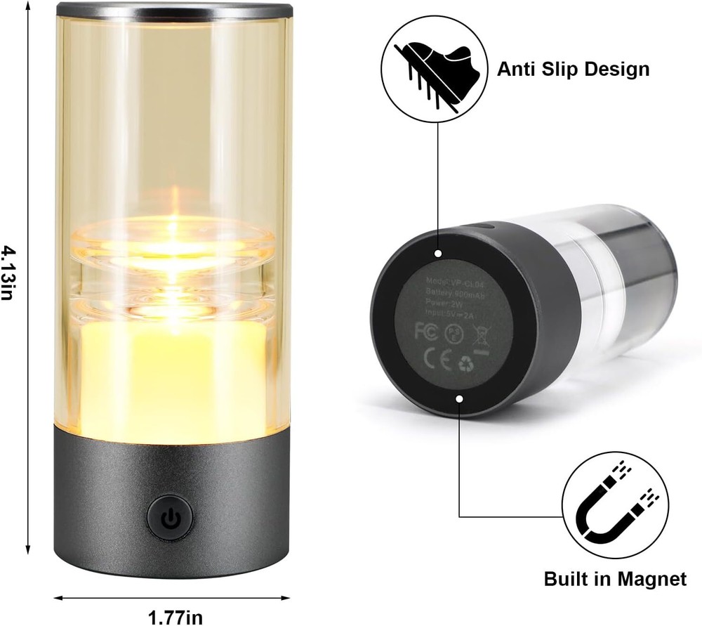 Camping Lights,Rechargeable Camping Lantern,Stepless Color Temperature Adjustmen