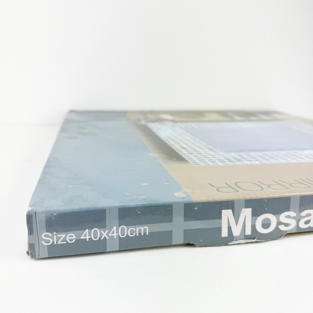 Mosaic Wall Mirror 40cm X 40cm NEW