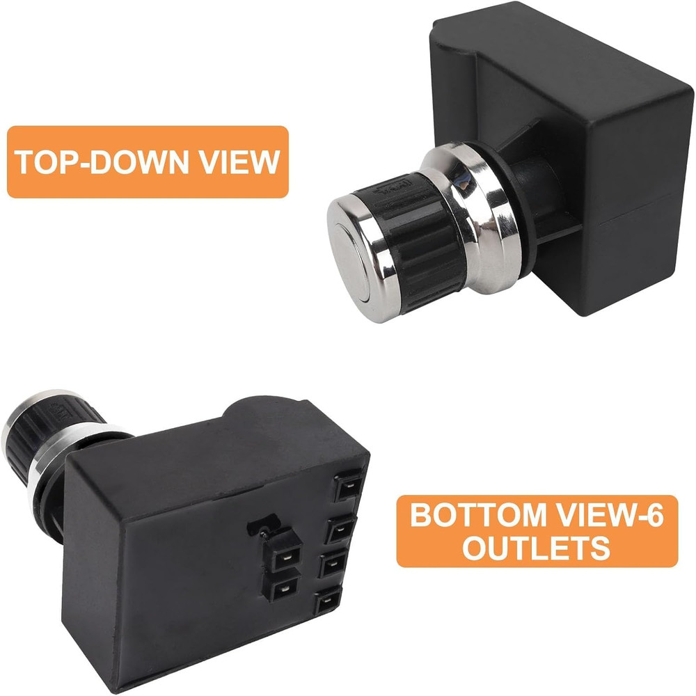 Pulse Igniter DHL-128-6Q for Nexgrill Ignitor Replacement Starter 720-0888S 720-