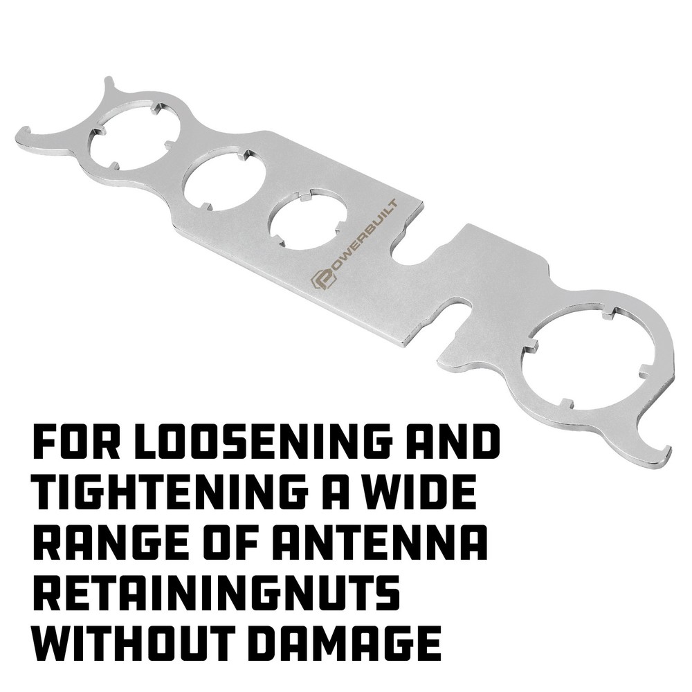Powerbuilt 2 IN 1 ANTENNA WRENCH ( V2 ) - 643155GCT