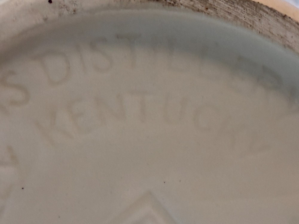APOLLO SPACE SHIP CERAMIC DECANTER THOMAS W. SIMS DISTILLERY STANLEY KENTUCKY