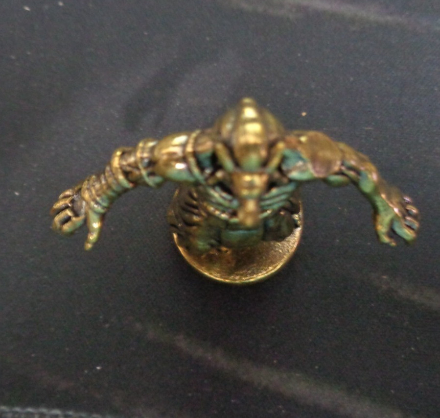 Mini Brass Wolf Warrior