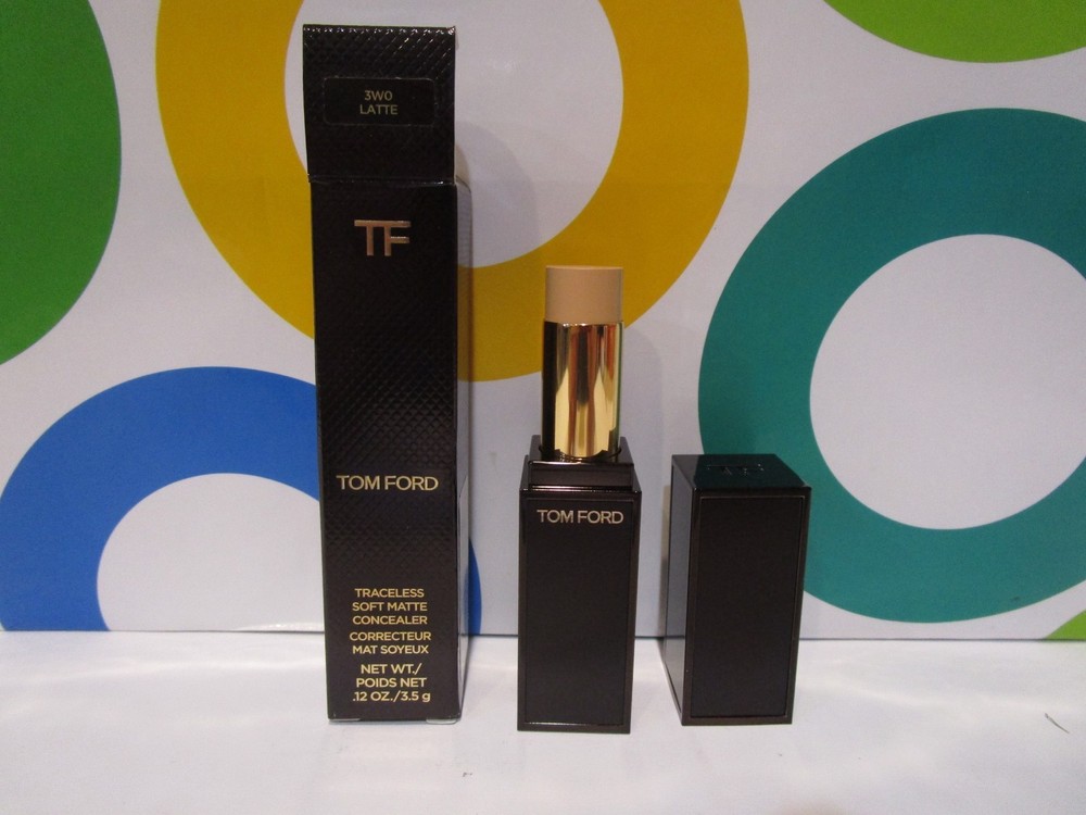TOM FORD ~ TRACELESS SOFT MATTE CONCEALER ~ 3W0 LATTE ~ .12 OZ