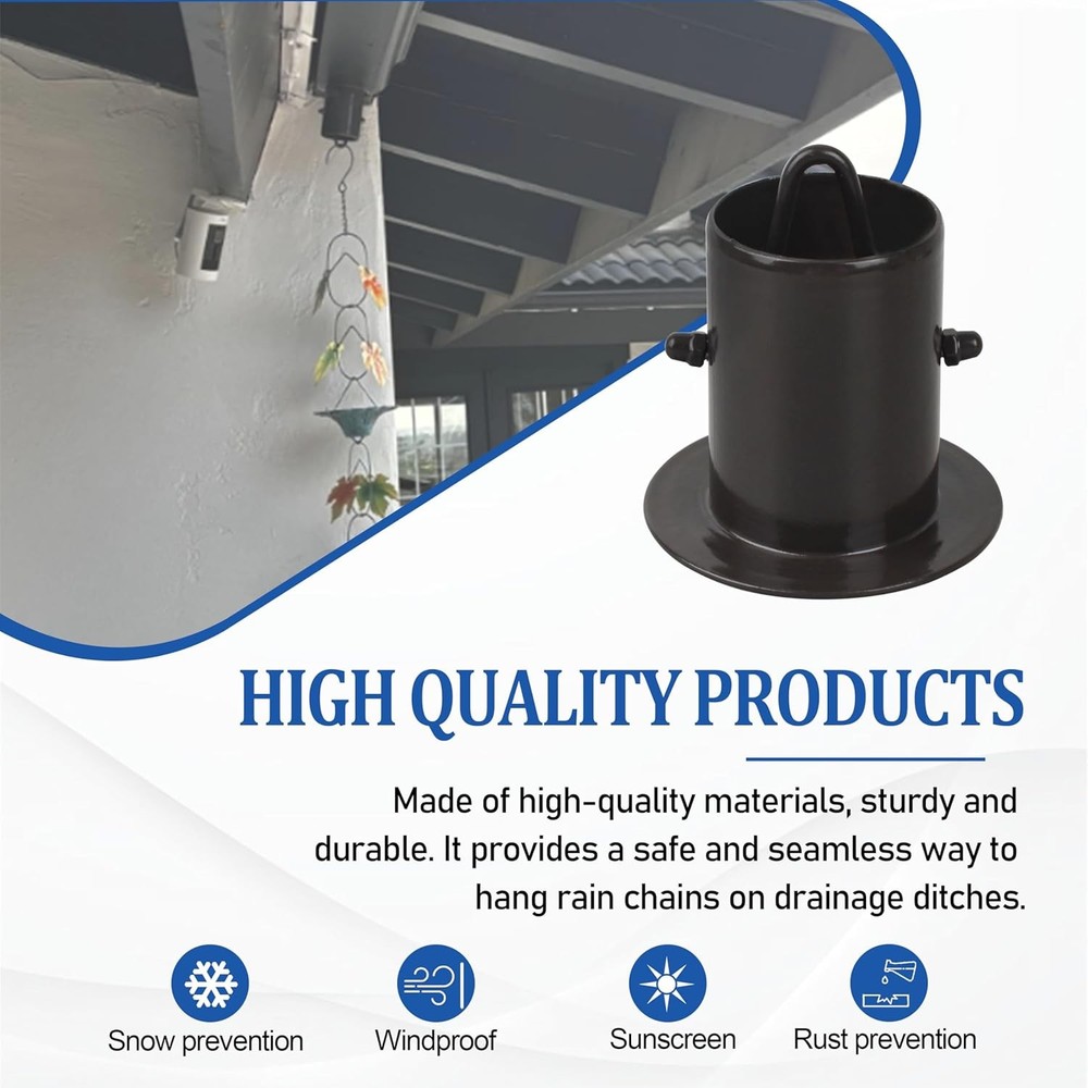 Rain Chain Gutter Adapter Rain Chain Installation Kits Rain Chain