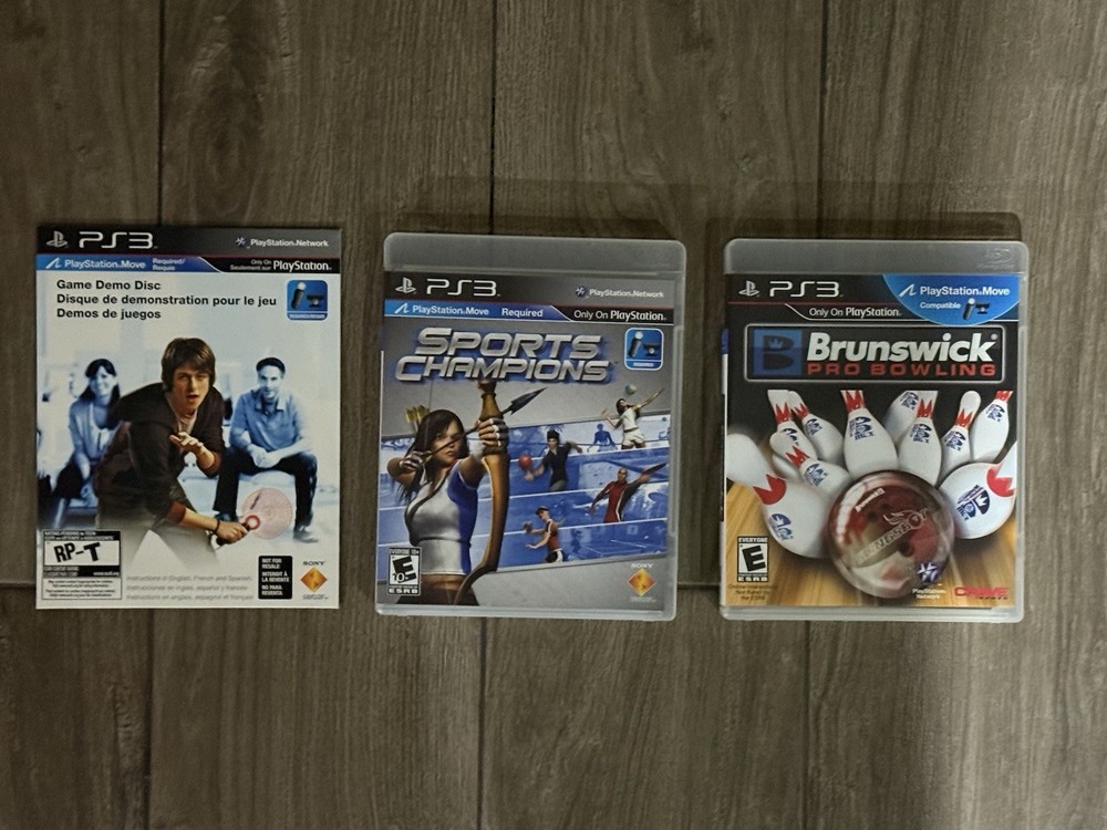 PlayStation 3 Move Bundle: 6 Controllers, Camera, Chargers, 2 Move-enabled games