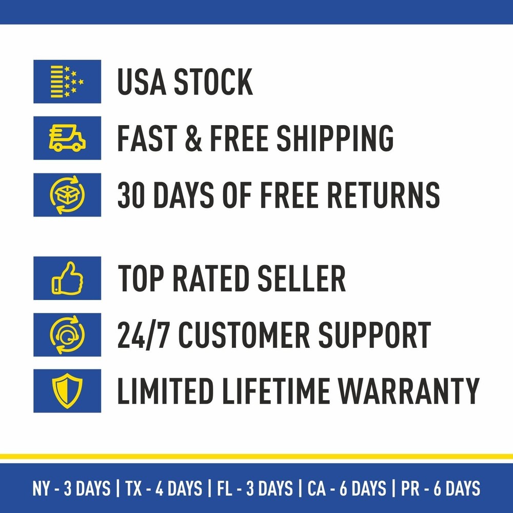 Side Window Deflectors Rain Guards for 2017-2023 Chevrolet (Chevy) Bolt EV
