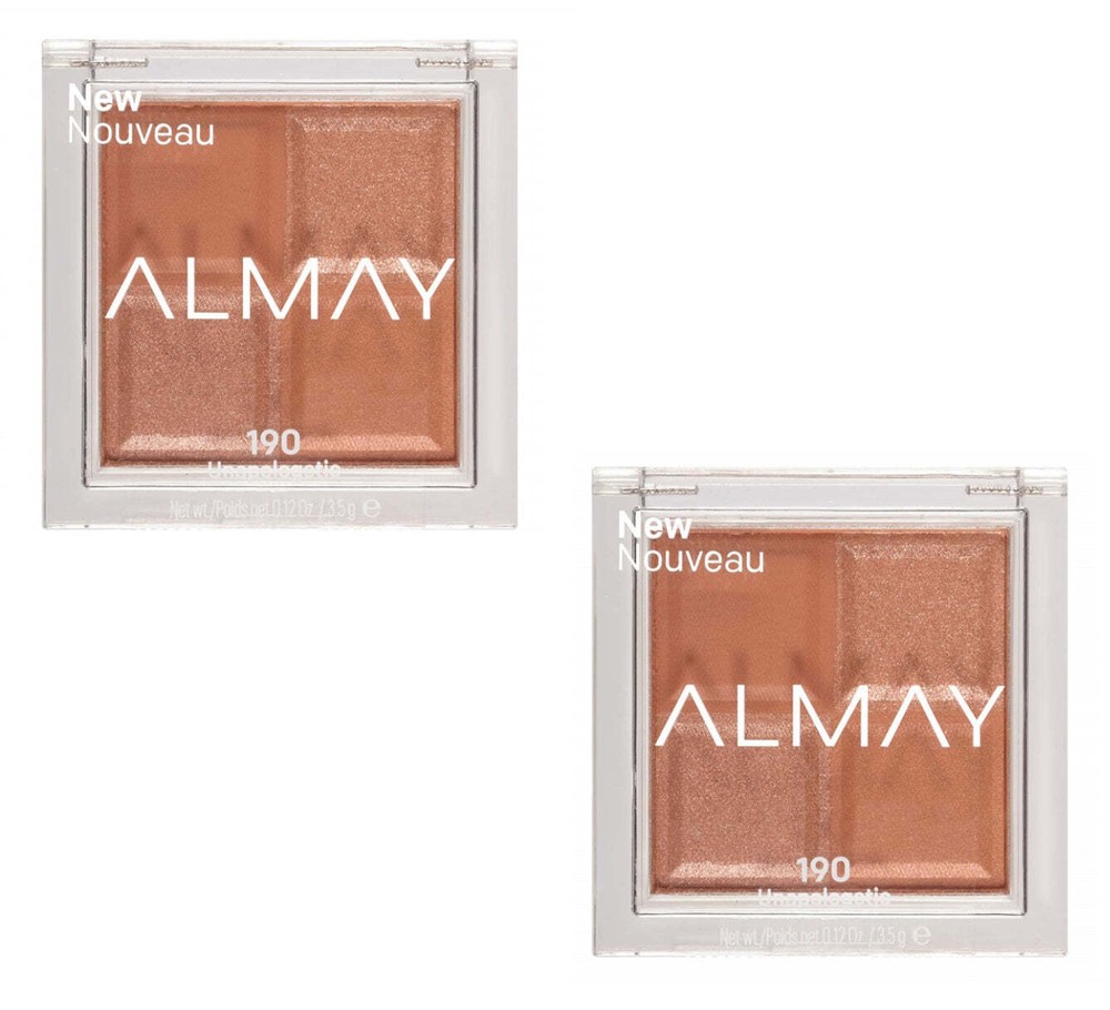 Pack of 2 Almay Eyeshadow, Unapologetic 190