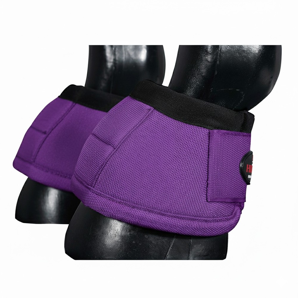 Medium Hilason Horse No Turn Training Protective Shock Absorbing Bell Boots