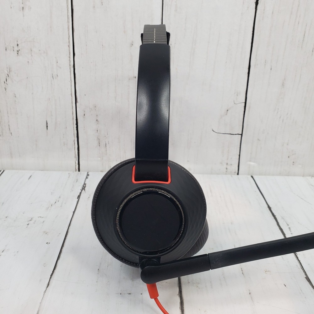 Plantronics Poly Blackwire 5220 Stereo USB-C & 3.5mm Wired Headset With Mic EUC