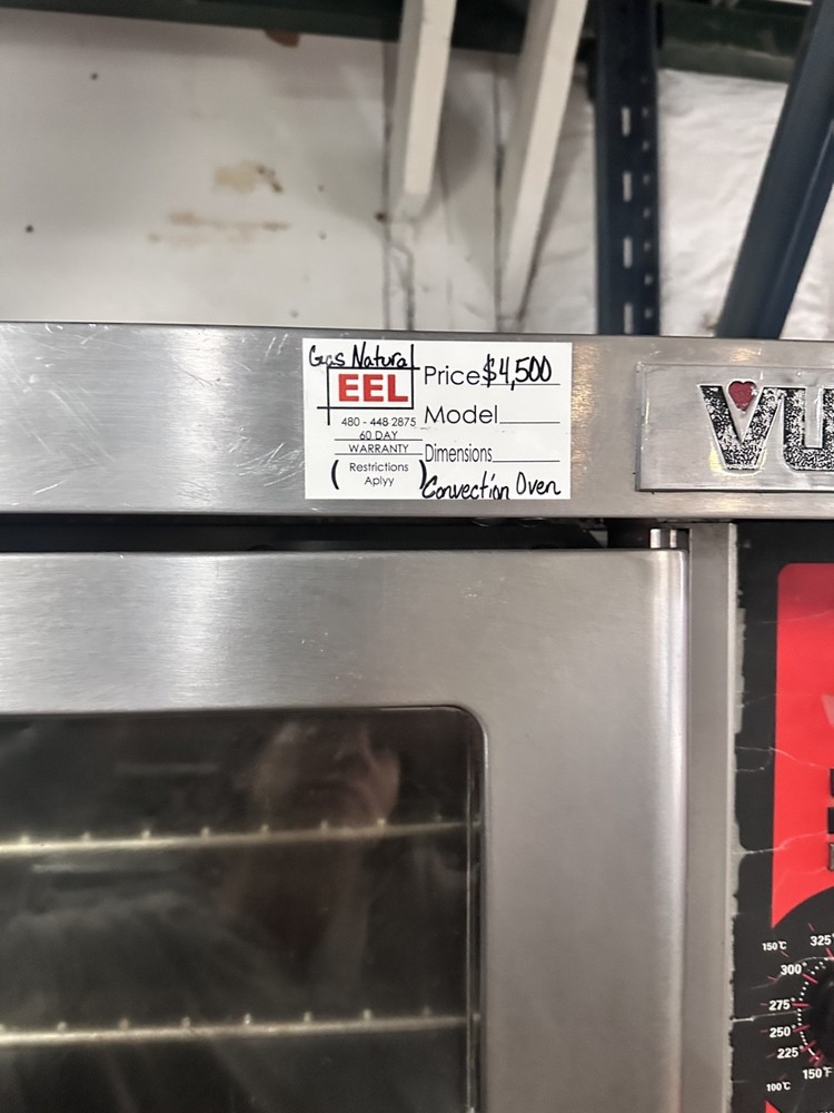 Vulcan Double Stack Convection Oven Natural Gas