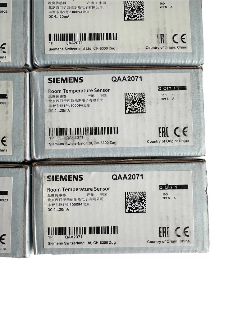 1pcs Siemens QAA2071 Temperature Sensor