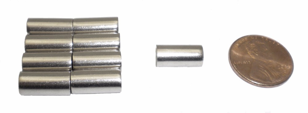 NICKEL Metal Element Cylinders 99.98% 30 Grams