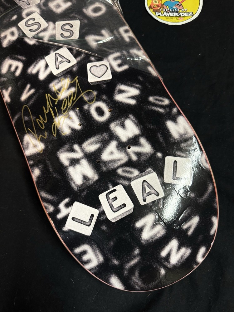 RARE SIGNED Rayssa Leal Olympic Beads April Pro Model Skateboard Deck AUTOGRAPH