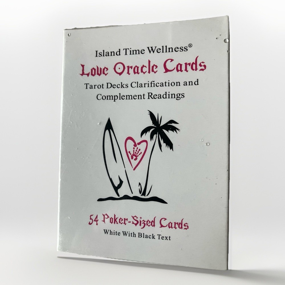 Love Oracle Cards. Tarot Decks Clarification and Complement Readings. 54 Ct