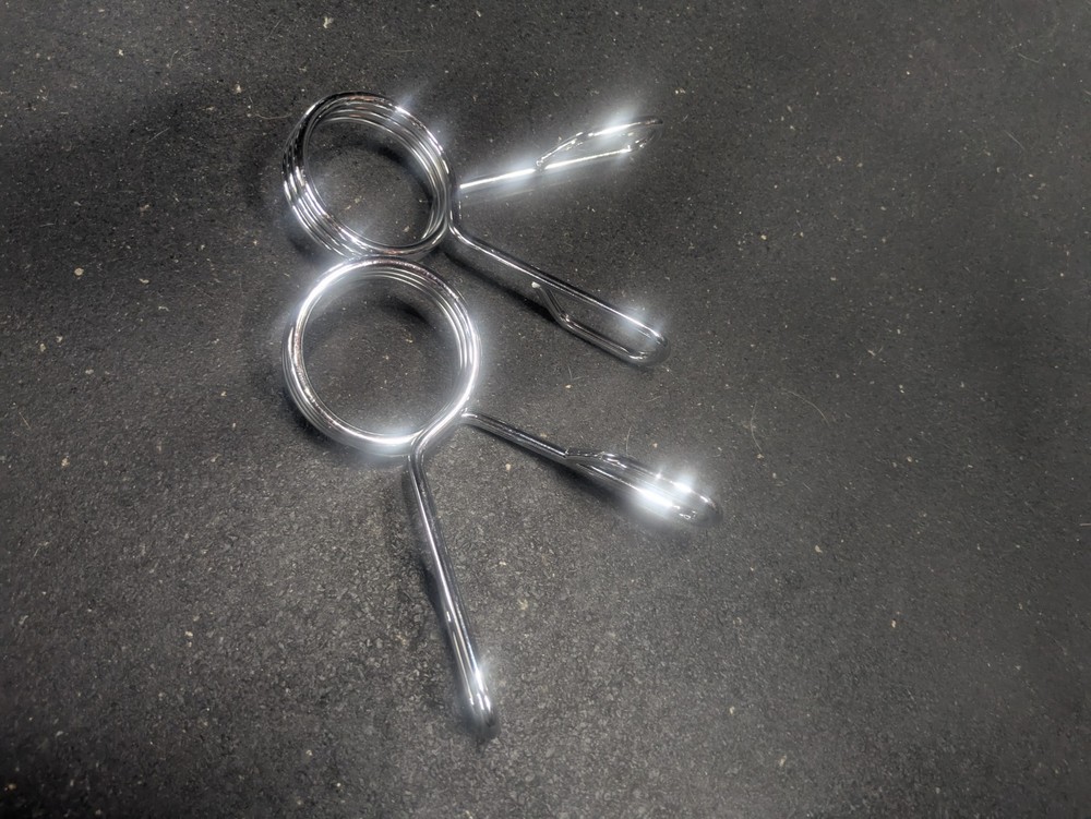 Olympic 2" Barbell Spring Collars Clips