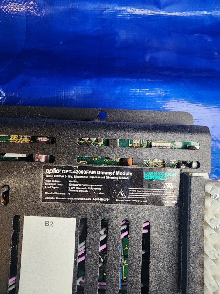 opt-42000fam dimmer module quad 2000VAC 0-10V