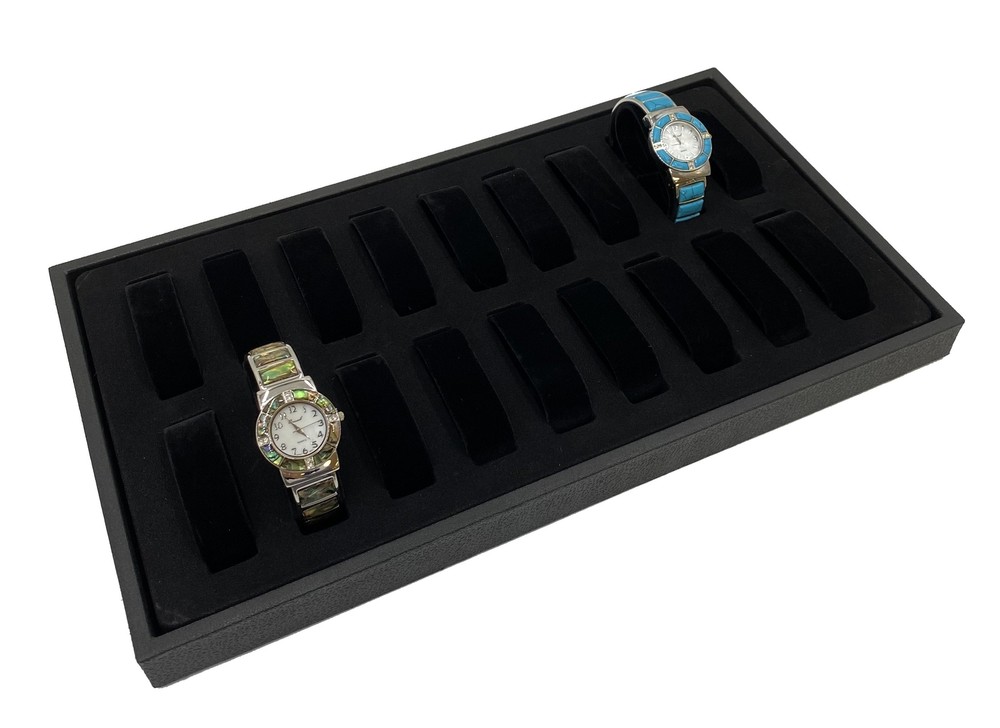 18 Slot Watch & Bangle Display Tray.