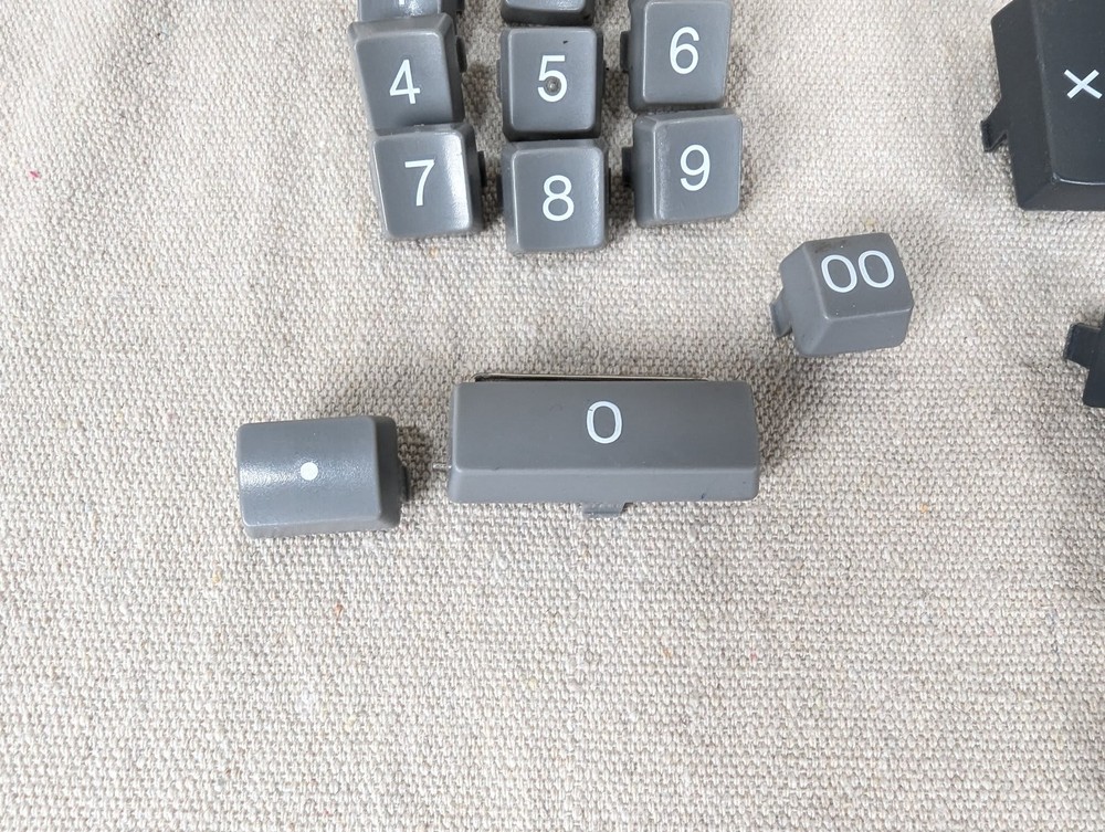 Sharp EL-1197PIII Printing Calculator Replacement Keycap Set Numeric Function...