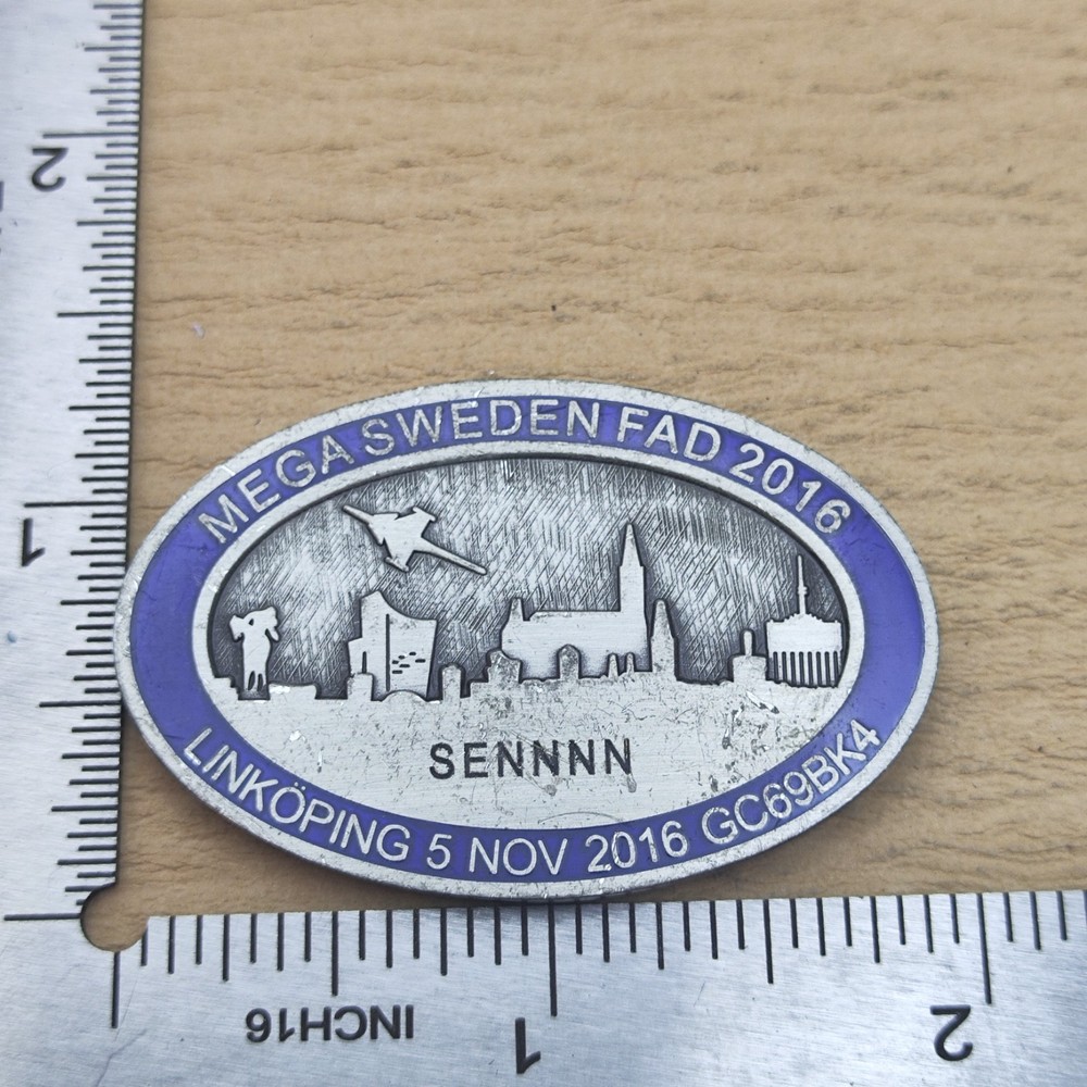MEGA SWEDEN FAD 2016 Challenge Coin