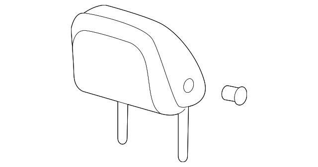 Genuine GM Headrest 42850130